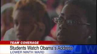 MLK Charter School Kids React To Obama's Speech