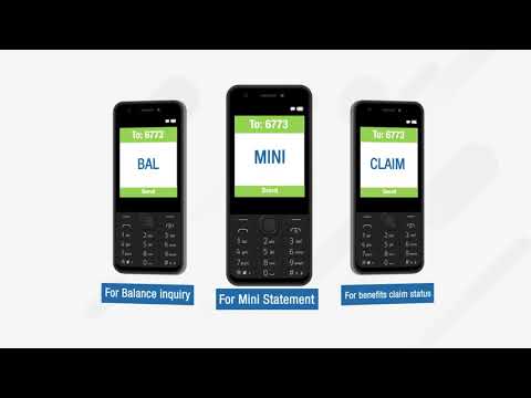 NSSF SMS self-service