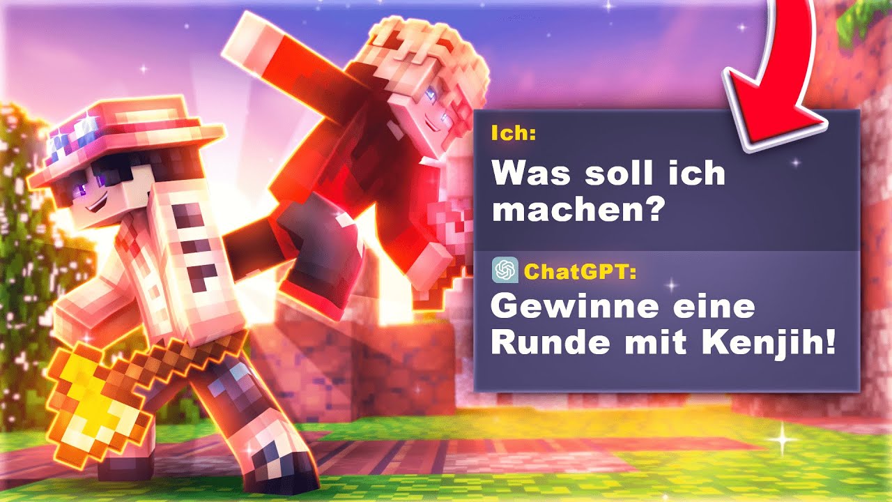 ChatGPT STEUERT mich in MINECRAFT💎/feat. @Kenjih_