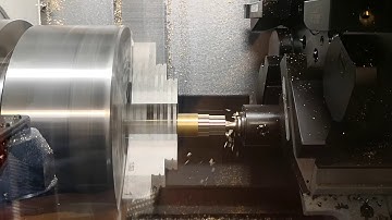 XYZ CT65 Brass Bush Machining