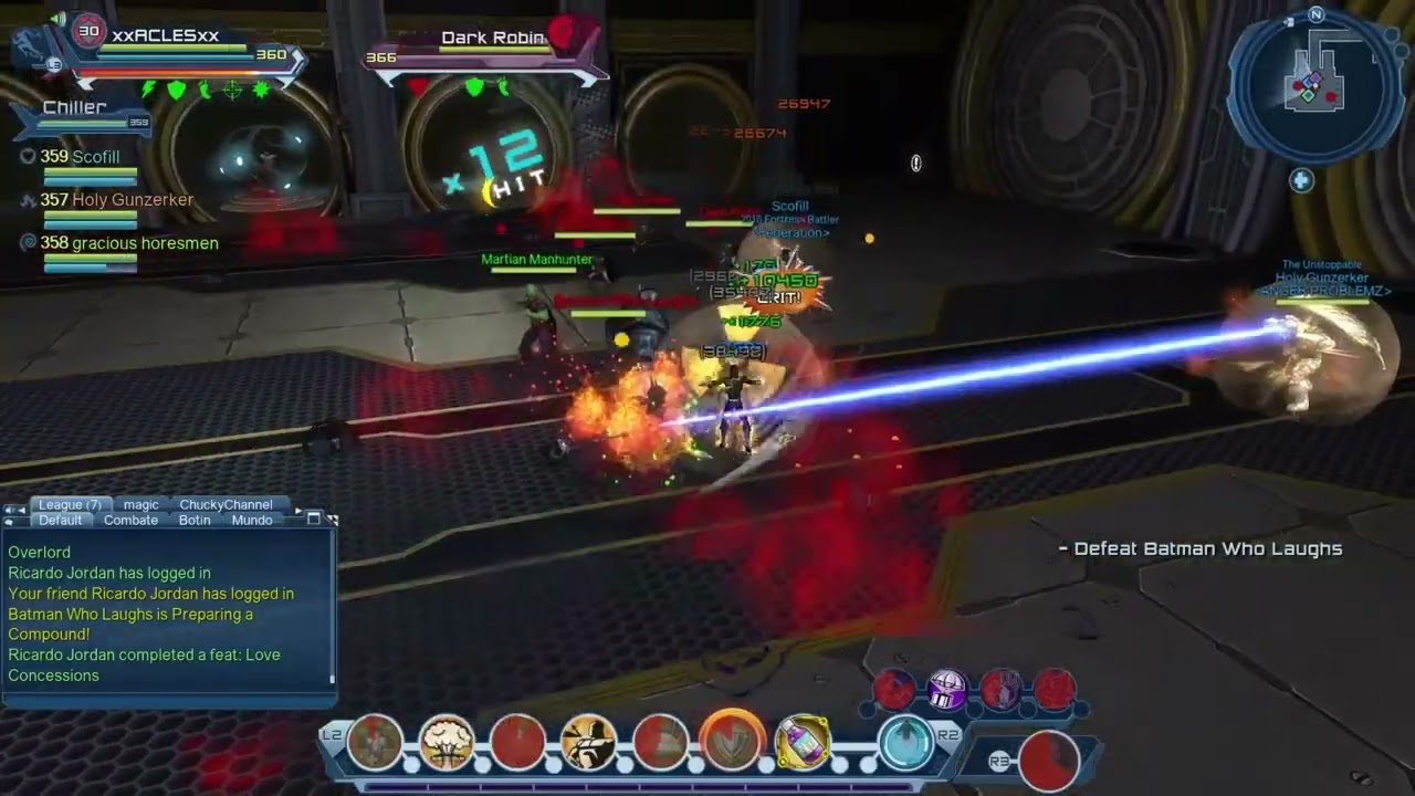 DCUO alerta solo Elite Atomic battle tank 