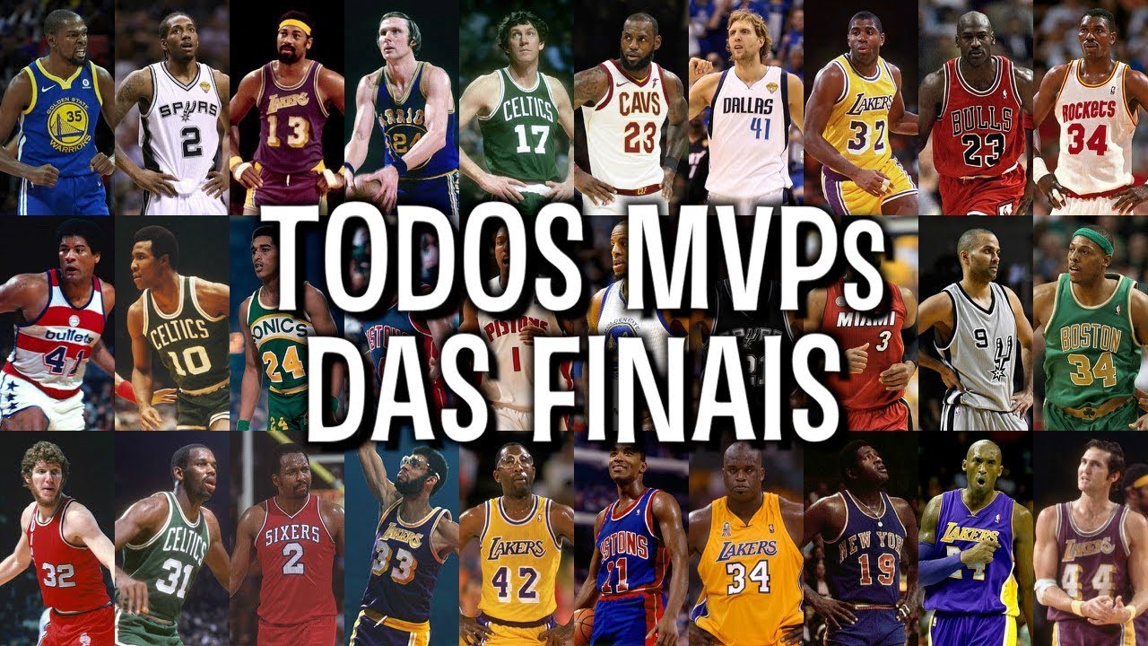 Todos os MVPs das FINAIS DA NBA até hoje! 