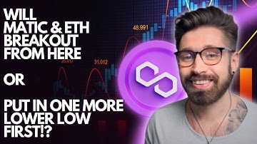 POLYGON PRICE PREDICTION 2023💎WILL MATIC & ETH BREAKOUT FROM HERE OR PUT IN A LOWER LOW FIRST!?👑