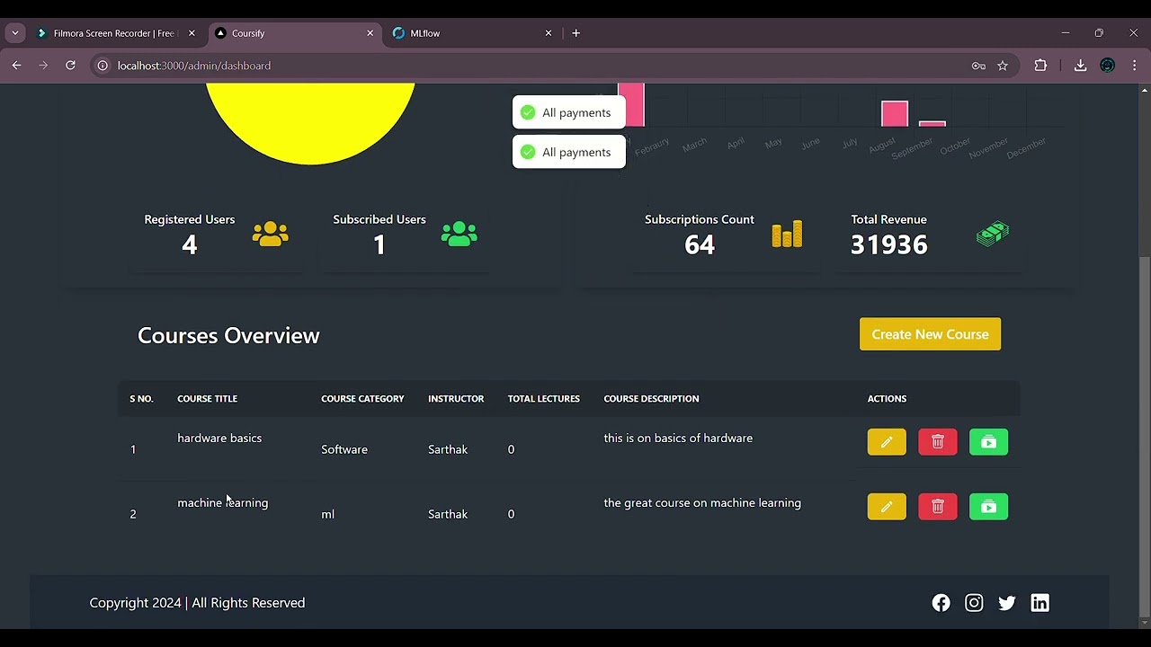 coursify | course handling platform