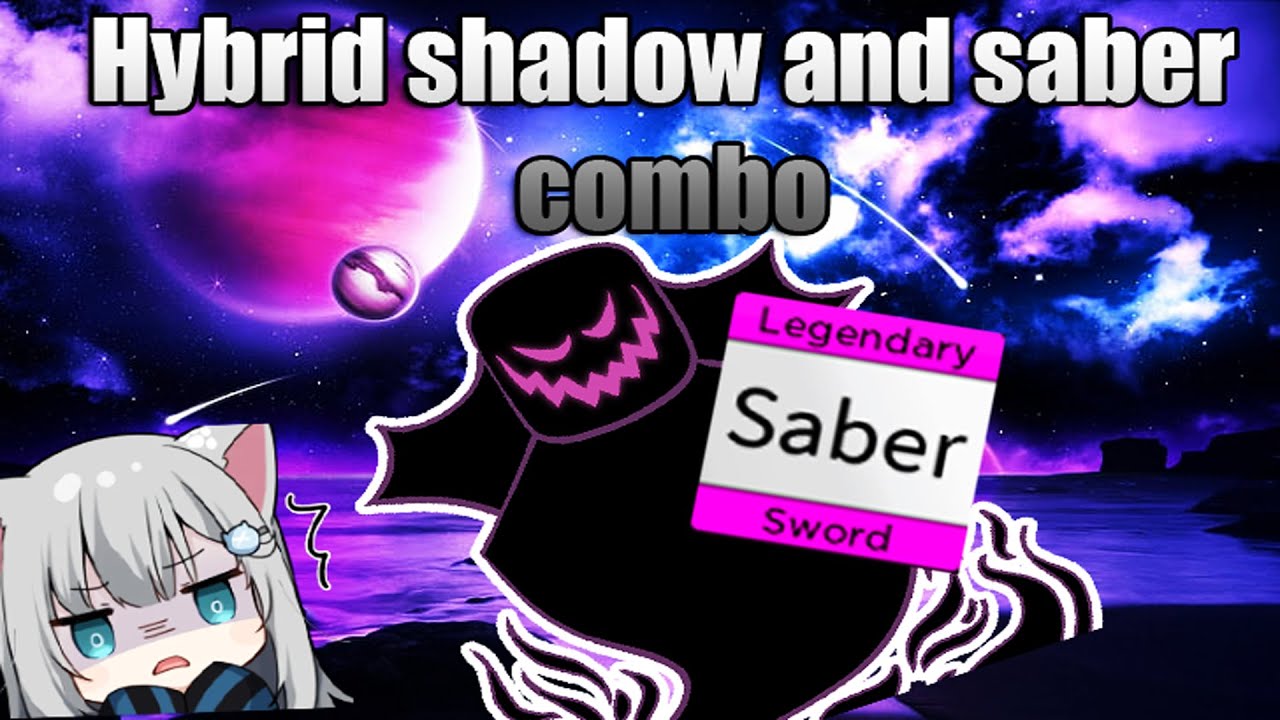 Shadow + Saber Hybrid 1 Shot Combo (Blox fruits) - [Roblox] 