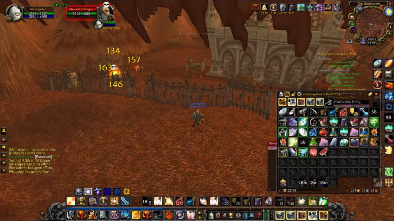 WoW classic HC soloing Of Forgotten Memories
