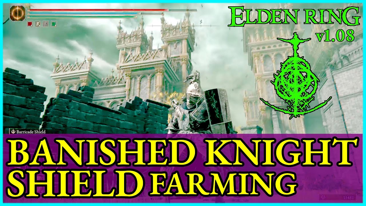 ELDEN RING Where to farm the Banished Knight Shield YouTube