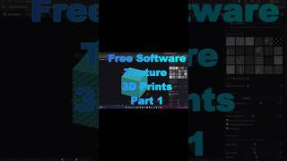 Free Software 3D Texture Part 1