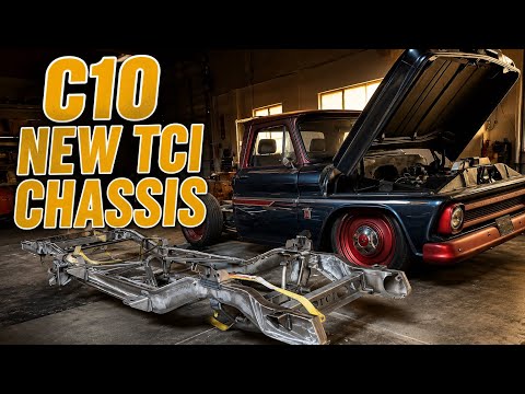 C10 Frame is COATED! TCI Chassis Powder Coat Reveal (C10 Frame Swap Pt. 2)