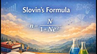 Slovin's Formula