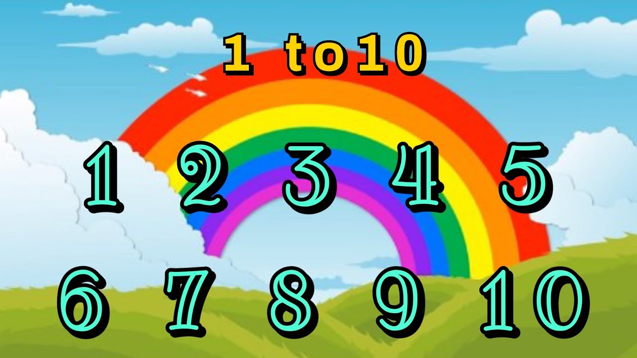 Learn Numbers 1 to 10 // Counting from 1 to 10 // 