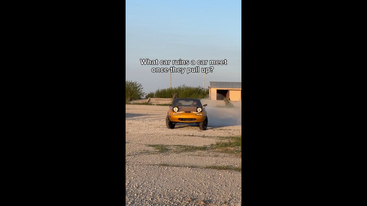 What car ruins car meets every time it pulls up? 🤔 