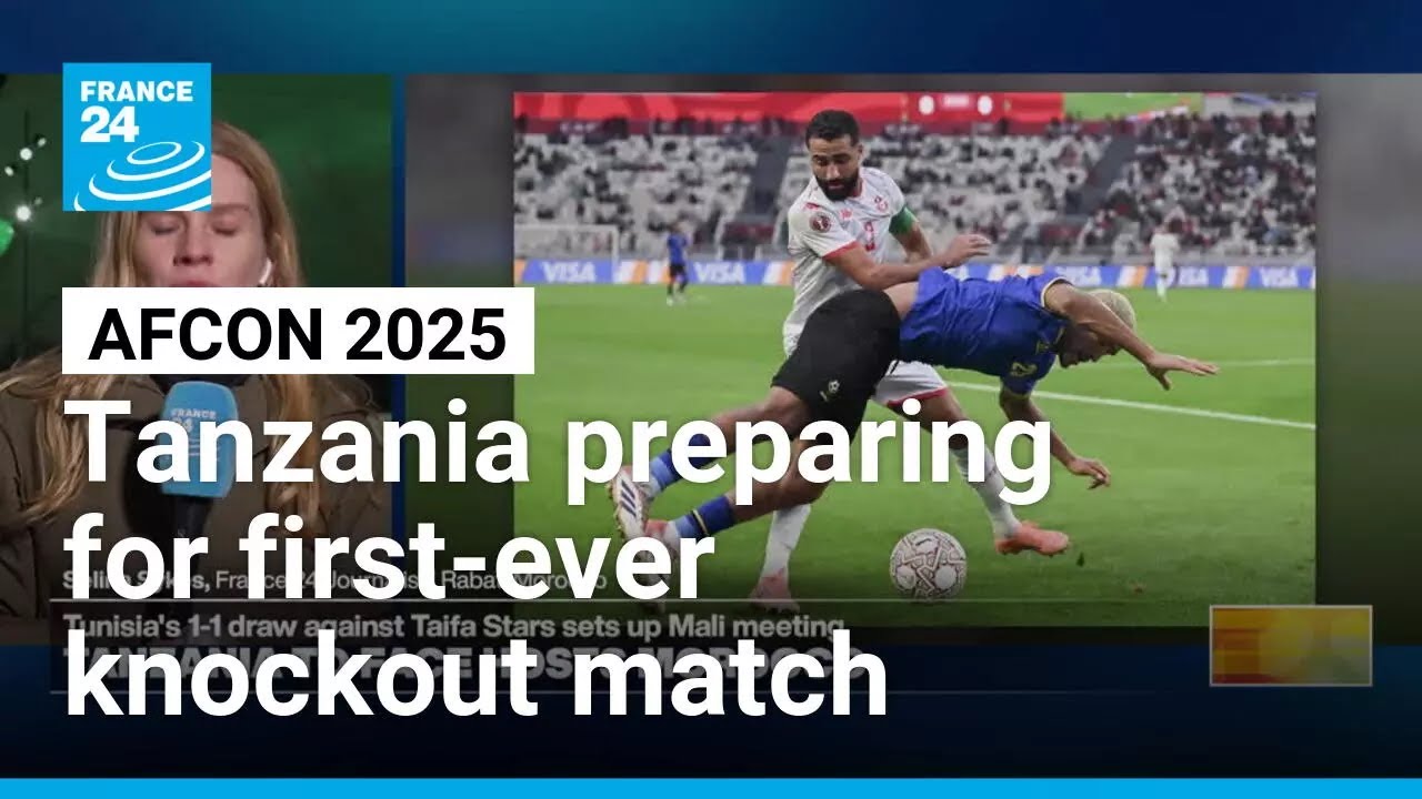 AFCON 2025: Tanzania preparing for first-ever knockout match • FRANCE 24 English