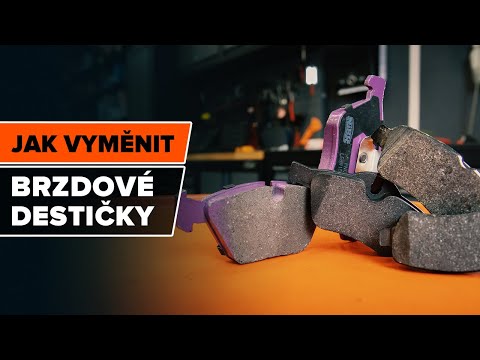 Video: Musíte vyměnit brzdové destičky?