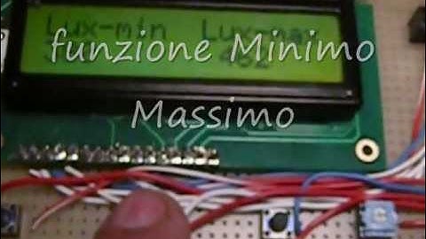 Arduino Luxmetro con fotoresistenza