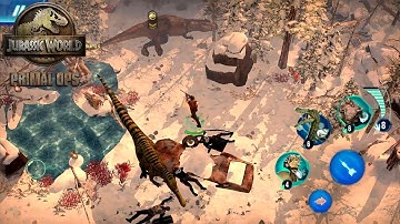 Jurassic World Primal Ops - Gameplay ACT-1 CHAPTER 5 - (iOS, Android) Part 9