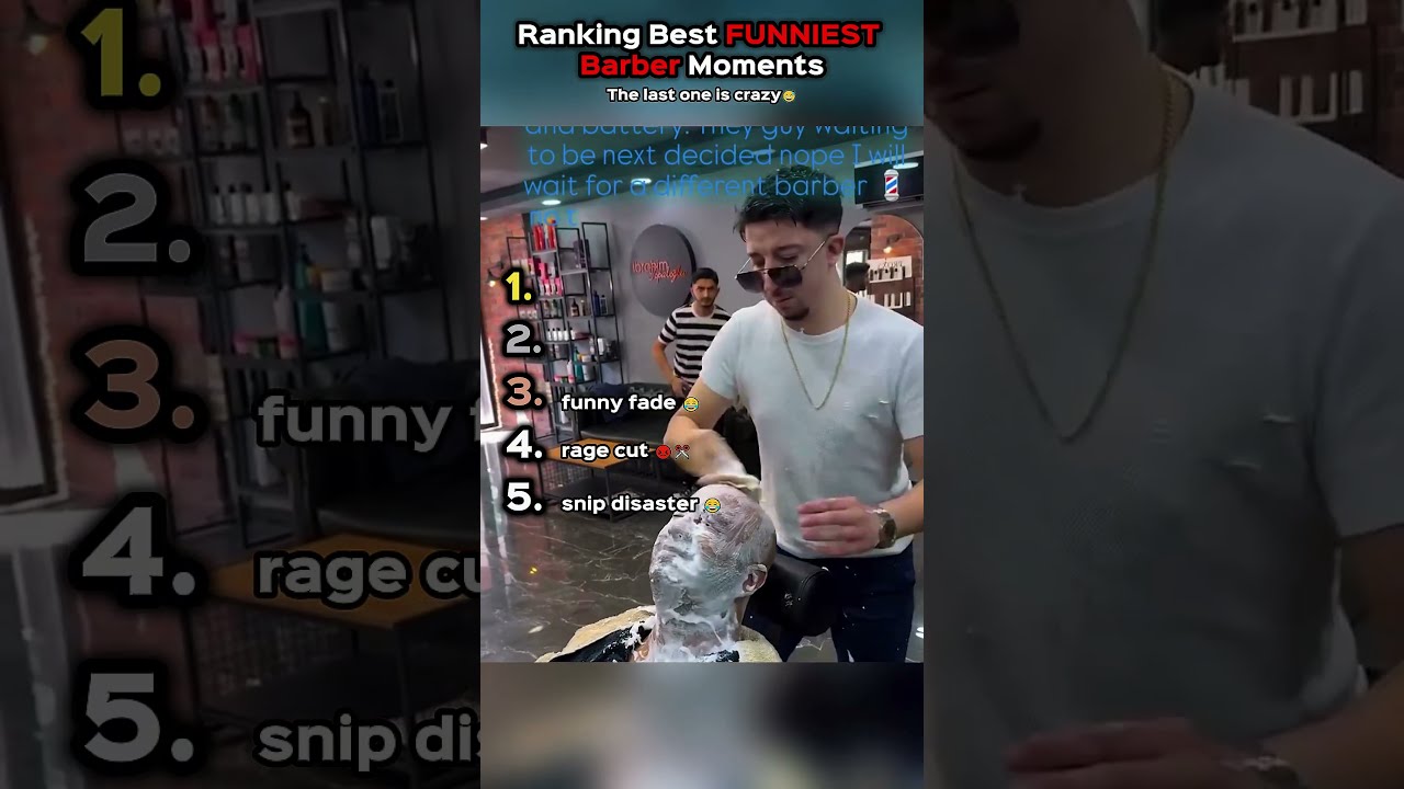 Ranking Best FUNNIEST Barber Moments P 2 Shorts Rankingshorts Bestmoments