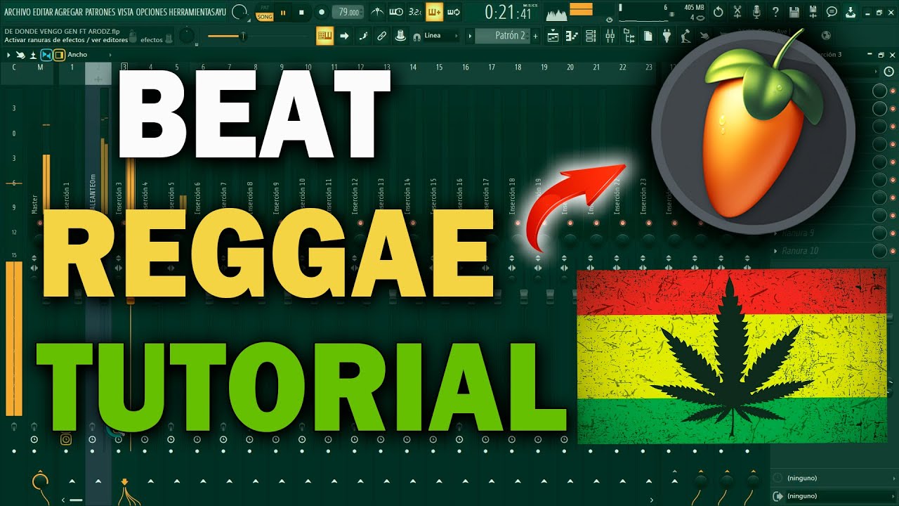 Como Hacer Beat REGGAE En Fl Studio 20 Fl Studio 21 - YouTube