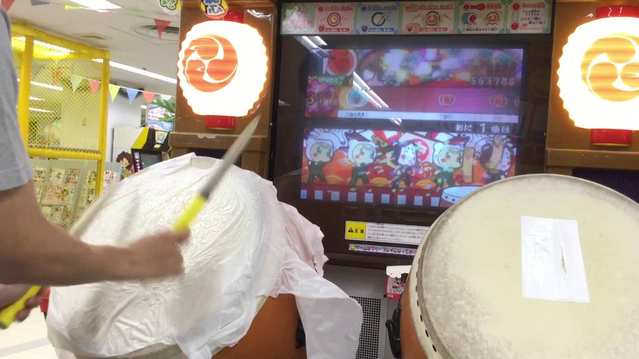 太鼓の達人12増量版】NIGHT OF FIRE 全良(ばいそく) - YouTube