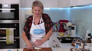 One Handed Baker - Creamy Mushroom Tarts