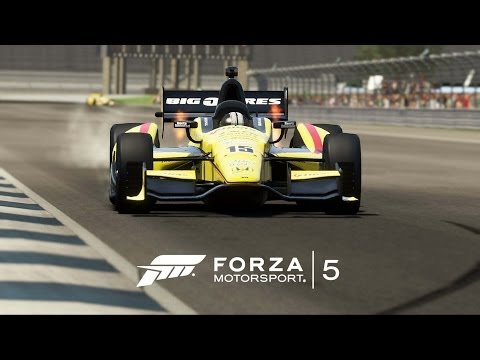 Get an in-depth look at 'Forza Motorsport 5,' featuring IZOD IndyCar Series  cars, today at 1 p.m. (ET)