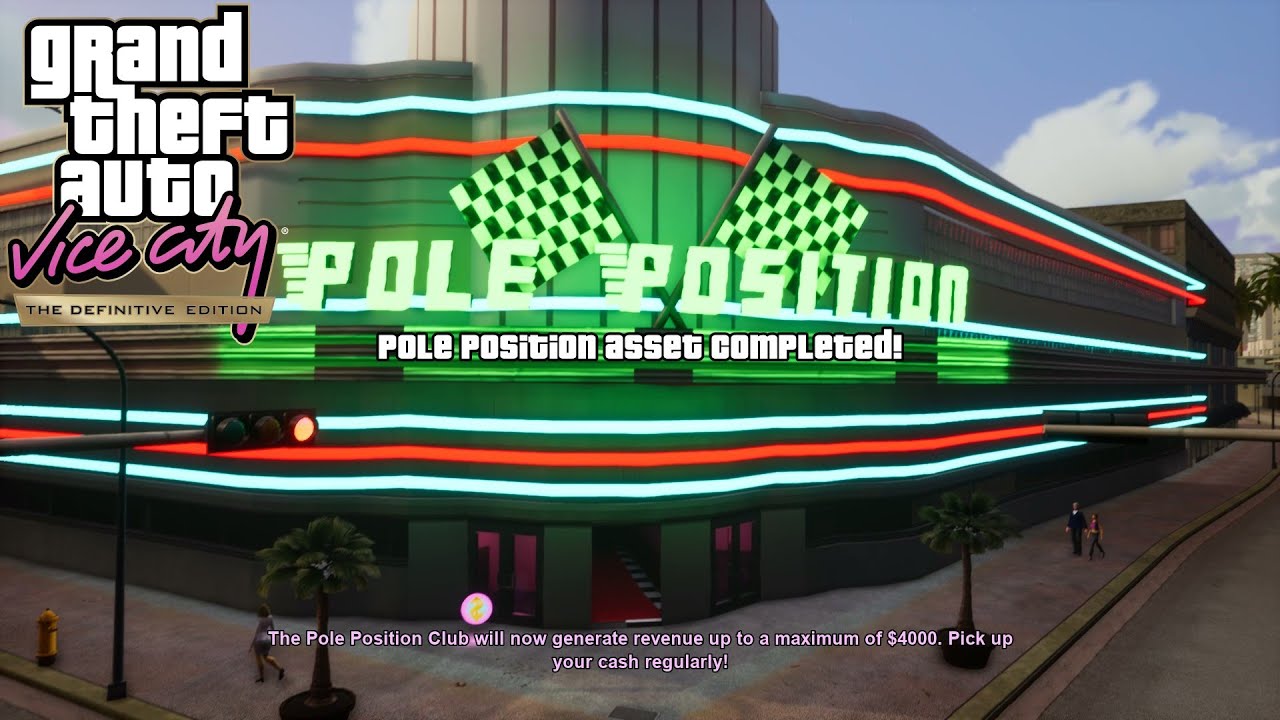 Pole Position Club Gta Vice City GTA Vice City Definitive Edition 100% - The "Pole Position Club" - YouTube
