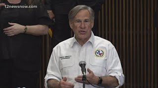 Gov. Greg Abbott visits Beaumont, talks with leaders about COVID-19 spread