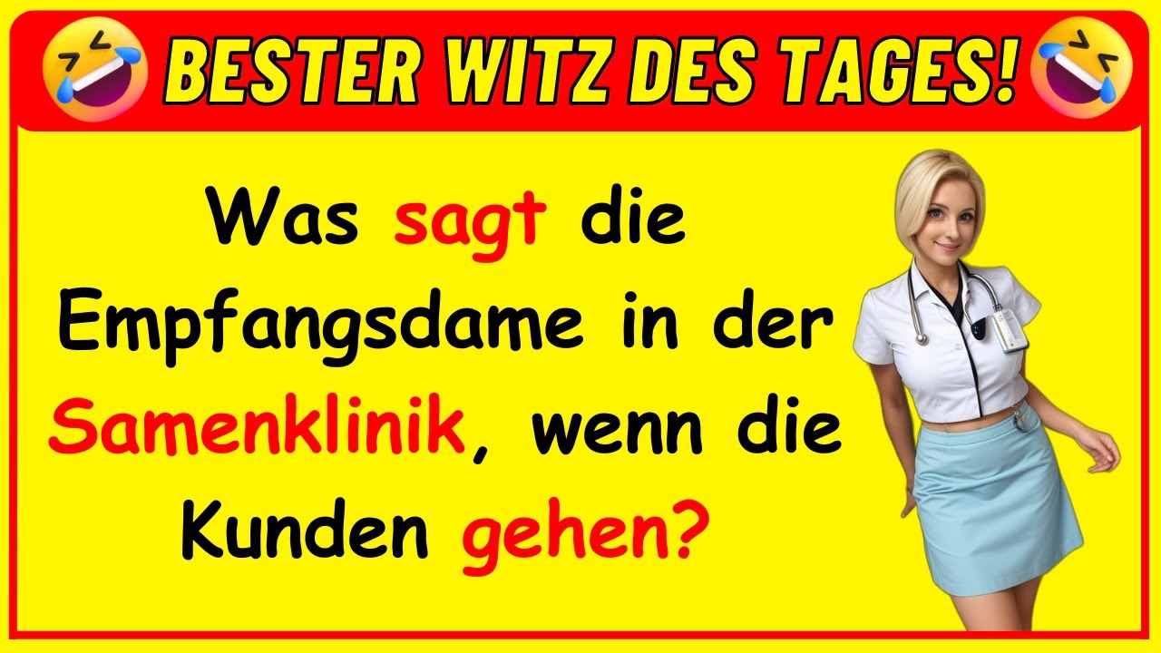 🤣 BESTER WITZ DES TAGES! Ein sehr geiziger Mann nimmt die attraktive Frau unter einen großen Baum..