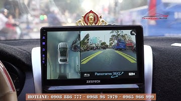 Toyota Vios lắp camera 360 độ Panorama