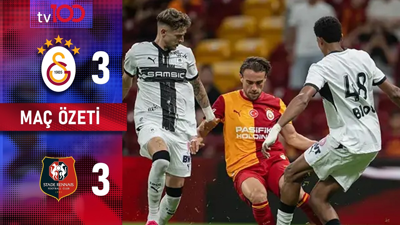 Galatasaray 3-3 Rennes | Geniş Maç Özeti