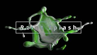 Houdini Paint Splash Simulation in SloMo