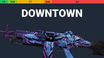 M249 Downtown - Skin Float And Wear Preview