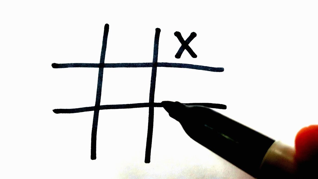 Tutorial how to win every tic tac toe game #tic #tac #toe