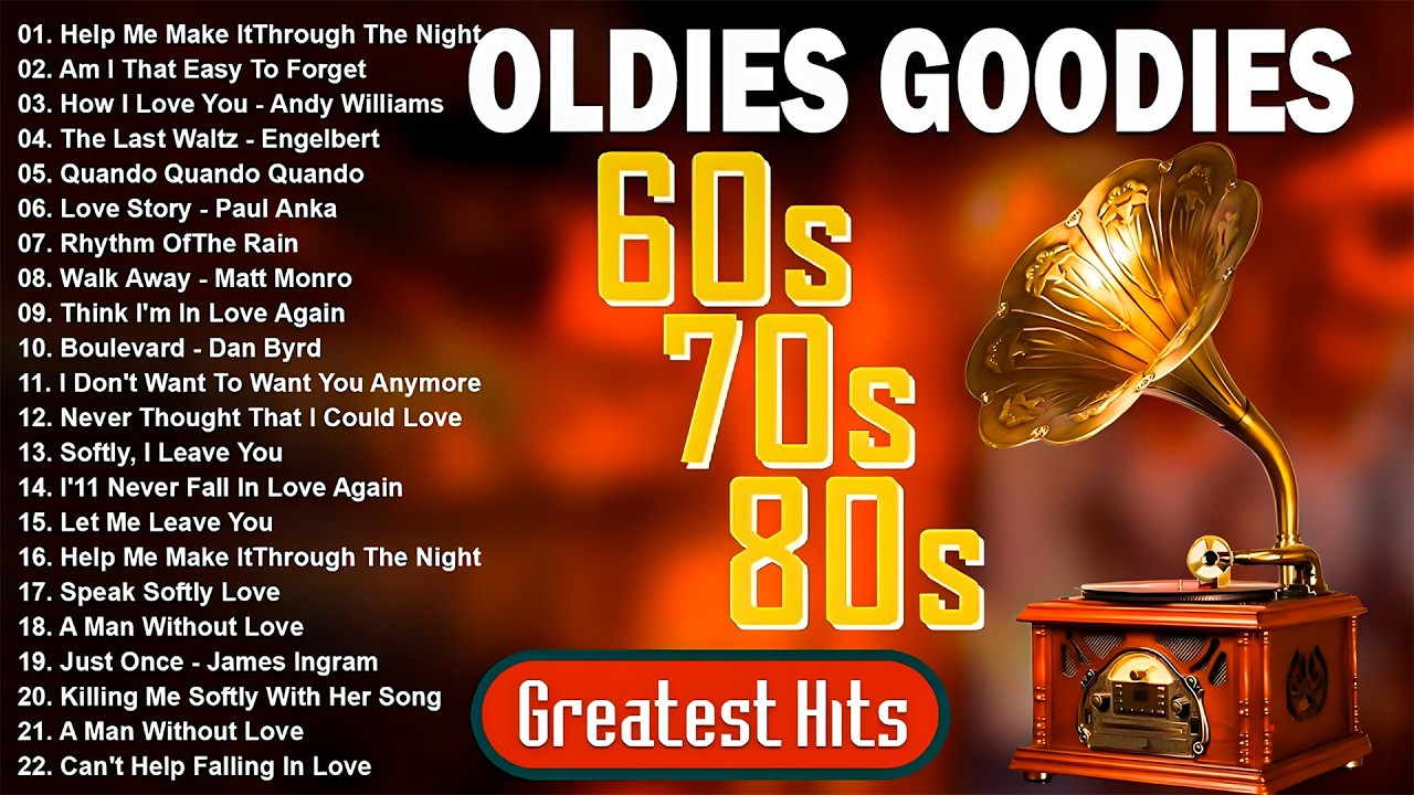 Paul Anka, Carpenters, Tom Jones, Matt Monro, Engelbert - Oldies Songs 50s 60s 70s Greatest Hits