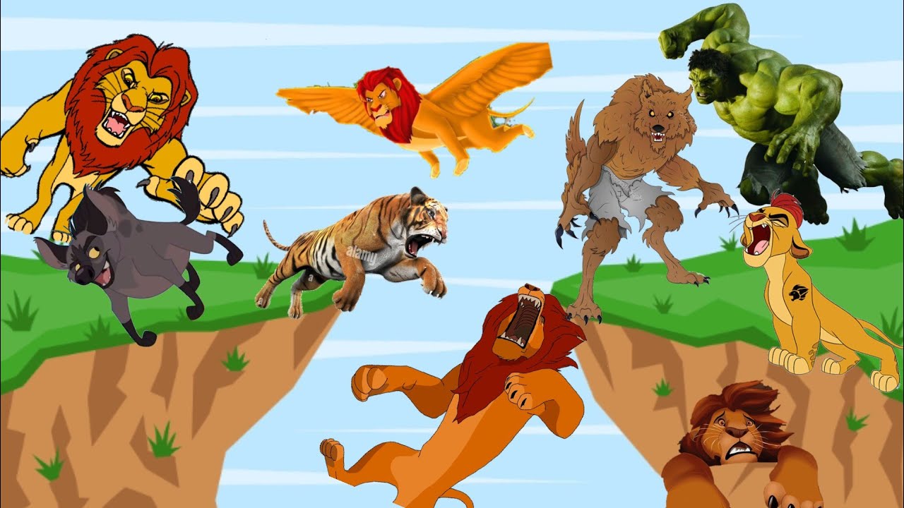 سيمبا المغامر وتحديات الأبطال الخارقين|حكايات سيمبا|حكايات إلسا|قصص حيوانات الغابة|كرتون الأسد سيمبا