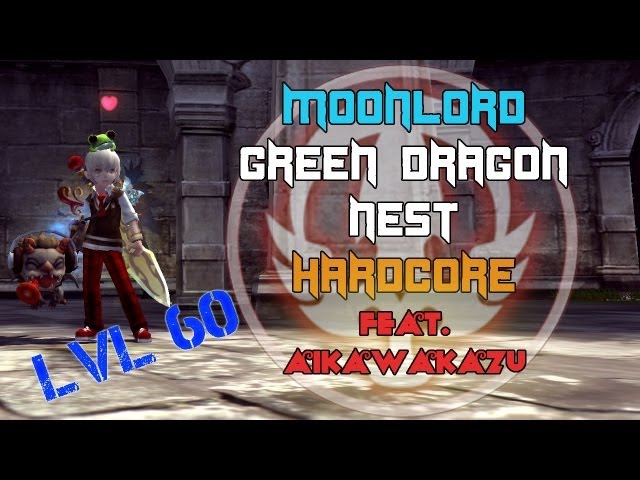 Green Dragon Nest Hardcore 11mins39s w/ AikawaKazu (Moonlord) - Dragon Nest SEA - Level 60 class=