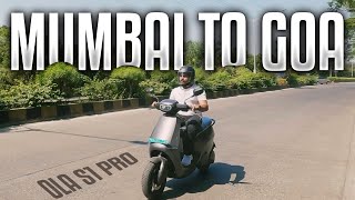 Mumbai to Goa on Ola s1 Pro  Part 1 | Long Ride