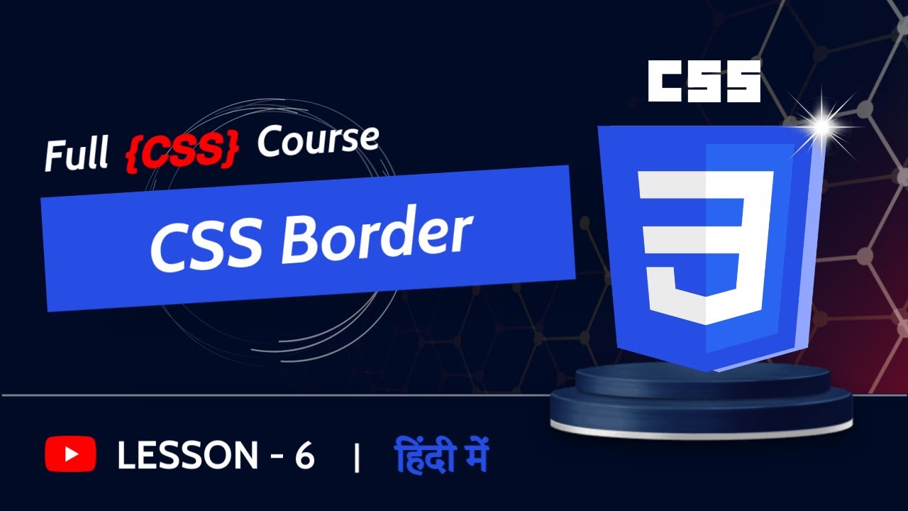 📚 Full CSS Course | 🌐 CSS Border | 🚀 CSS Course Basic to Advance | 📘 ...