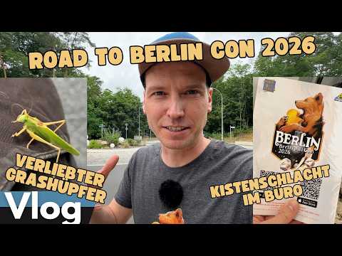 Sorting gear at the office - Grasshopper keeps me from working – Hunters Road to Berlin Con 2026