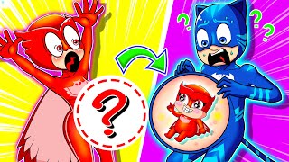 What Happened to Catboy's Belly?! - Catboy is Pregnant!! Catboy's Life Story - PJ MASKS 2D Animation