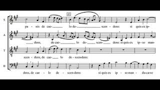 Ego sum panis vivus - alto emphasized