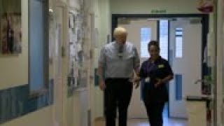 Angry parent confronts Johnson over NHS