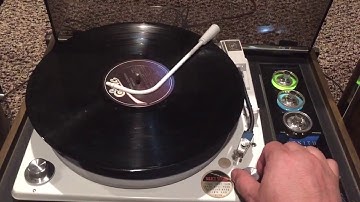 Original vintage Zenith Circle Of Sound mid century modern home stereo system