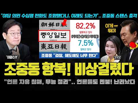 자신만만 하던 용산, <strong>조중동</strong> 스탠스 급변에 당황!! 그들이 정권재창출 가능성을 낮게 보는 이유
