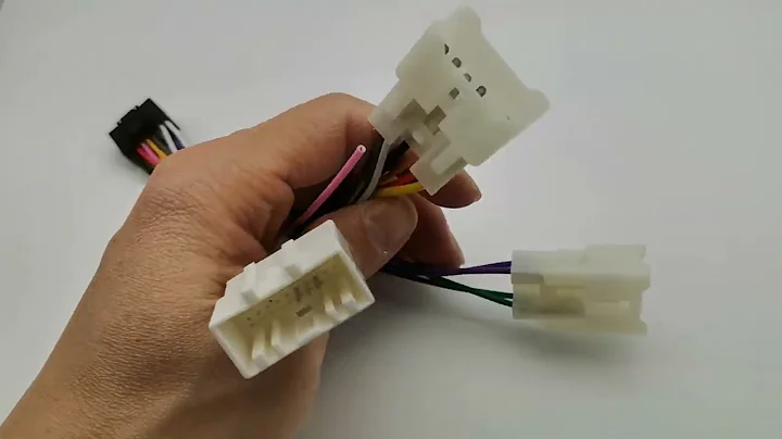 16 pin to Toyota 10+6 pin harness adapter for car Android