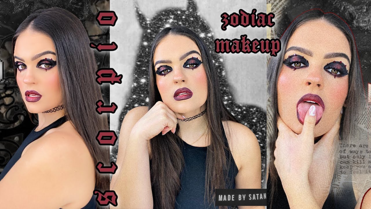 SCORPIO Inspired Makeup - YouTube