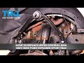 How to Replace Upper Control Arm 2001-2005 Ford Explorer Sport Trac