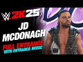 JD MCDONAGH WWE 2K25 ENTRANCE - #WWE2K25 JD MCDONAGH JUDGMENT DAY ENTRANCE WITH MUSIC