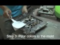 How to make cement tile