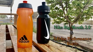 Nike Big Mouth 2.0 and Adidas Performance | Water Bottle | Unboxing | Azo Edition